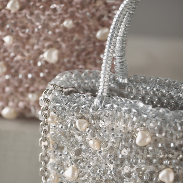 アンテプリマ　クオーリ ペルラ グリッター　シルバー　明日までお値下げ CUORI PERLA GLITTER (クオーリ ペルラ グリッター) | アンテプリマ